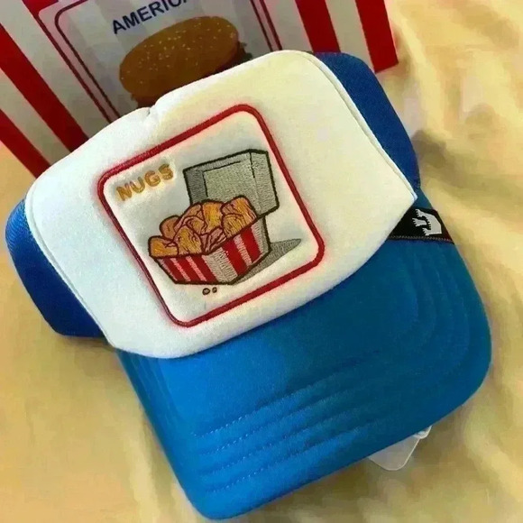 Goorin Bros. Other - Goorin Bros Limited Edition Fresh Friday Trucker Hat chicken NUGS patriotic cap
